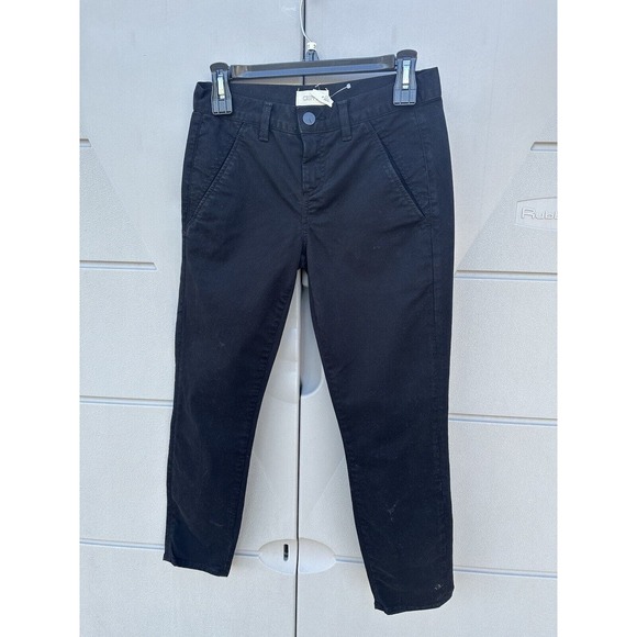 Crippen - Tapered Six Trouser Cropped Pants in Black Sz 25 NWOT - Picture 4 of 14